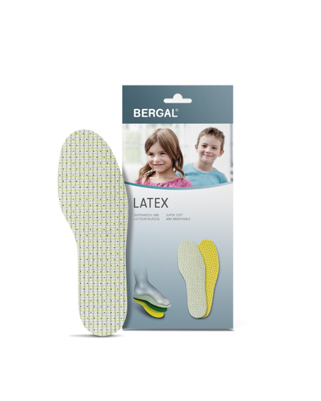 Bergal Latexsohle Einlagen für Kinder Gr. 22 35 z523